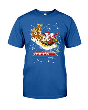 Load image into Gallery viewer, Baseball Xmas Sleigh Loading Gift For Baseball Lovers Guys Tee
