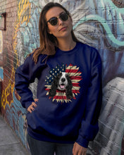 Load image into Gallery viewer, English Cocker Spaniel US Sunflower Gift For Dog Lovers Sweatshirt