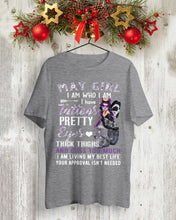 Load image into Gallery viewer, May Girl Has Tattoos Pretty Eyes Thick Thighs For Birthday Gift Guys Tee