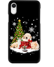 Load image into Gallery viewer, Funny Golden Retrievers Sleep In Red Boots Gift For Dog Lovers Phone case