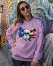 Load image into Gallery viewer, Lovely Phone Case Three Owl With US Flag Gift For Owl Lovers Sweatshirt