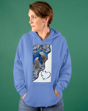 Load image into Gallery viewer, Magical Gray Couple African Parrot Gift For Bird Lovers Hoodie