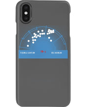 Load image into Gallery viewer, Pinpoint The Location In The Space Blue Phone case