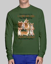 Load image into Gallery viewer, They Start Collecting Lots Of Corgis Trending For Dog Lovers Unisex Long Sleeve