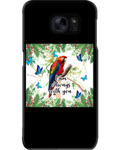 Load image into Gallery viewer, Scarlet Macaw With Butterflies I Am Always With You Gift For Lover Phone case