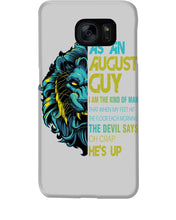 Load image into Gallery viewer, As An August I Am The Kind Of Man Lion Birthday Gift Phone case