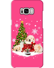Load image into Gallery viewer, Funny Golden Retrievers Sleep In Red Boots Gift For Dog Lovers Phone case