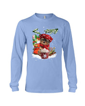 Load image into Gallery viewer, Yorkshire Terrier Loves Drinking Hot Latte Gift For Dog Lovers Unisex Long Sleeve