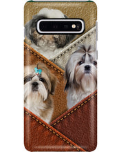 Load image into Gallery viewer, Three Cute Shih Tzu In Bag Gift For Dog Lovers Phone case