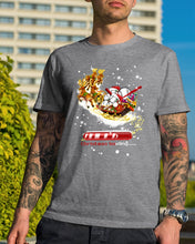 Load image into Gallery viewer, Baseball Xmas Sleigh Loading Gift For Baseball Lovers Guys Tee