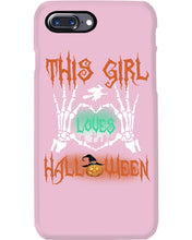 Load image into Gallery viewer, This Girl Loves Halloween Gift For Girls Phone case