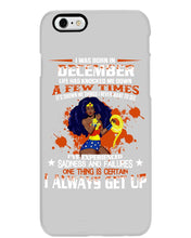 Load image into Gallery viewer, December Superwoman Life Has Knocked Me Down Birthday Meaningful Gift Phone case