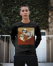 Load image into Gallery viewer, Three Cute Shih Tzu In Bag Gift For Dog Lovers Sweatshirt
