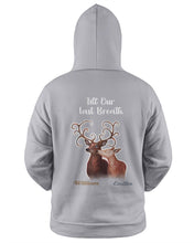 Load image into Gallery viewer, Custom Name Deers Gift For Boyfriend Till Our Last Breath Hoodie