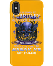 Load image into Gallery viewer, They Are A Reminder Of Time When Life Try To Break Me Gift For February Men Phone case