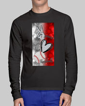 Load image into Gallery viewer, Baseball Peaceful Love Gift For Baseball Lovers Unisex Long Sleeve