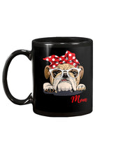 Load image into Gallery viewer, Black Phone Case Bulldog Mom Gift For Bulldog Lovers Mug