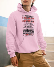 Load image into Gallery viewer, A Stubborn Son Of A Freaking Awesome Mom I Love Her Gift For Mama Hoodie