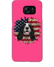Load image into Gallery viewer, English Cocker Spaniel US Sunflower Gift For Dog Lovers Phone case