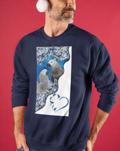 Load image into Gallery viewer, Magical Gray Couple African Parrot Gift For Bird Lovers Sweatshirt