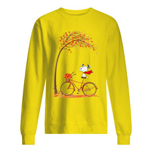 Load image into Gallery viewer, Snoopy Cartoon Movie Autumn Is Coming Gift For Fans Sweatshirt