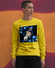 Load image into Gallery viewer, Lovely Phone Case Twinkling Blue Heart Gift For Goat Lovers Unisex Long Sleeve