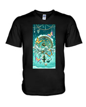 Load image into Gallery viewer, Butterfly Gorgeous Diamond With Dreamcatcher Gift For Girls Guys V-Neck