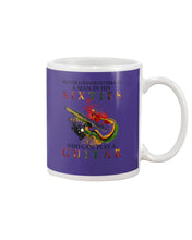Load image into Gallery viewer, Never Underestimate A 60 Year Old Man Can Play A Guitar Mug