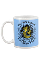 Load image into Gallery viewer, December Woman The Soul Of A Mermaid Birthday Meaningful Gift For Women Mug