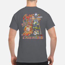 Load image into Gallery viewer, Once A Firefighter Always A Firefighter Special Custom Design Guys Tee