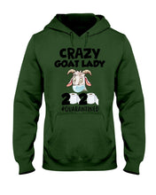 Load image into Gallery viewer, Crazy Goat Lady 2020 Quarantined Gift For Goat Lovers Hoodie