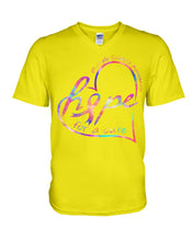 Load image into Gallery viewer, Hope For A Cure Multiple Sclerosis Awareness Guys V-Neck
