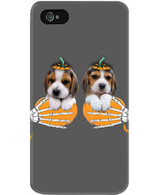 Load image into Gallery viewer, Beagle Hand Bones My Breast Gift For Dog Lovers Phone case