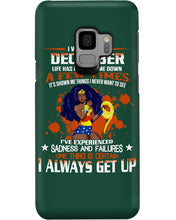 Load image into Gallery viewer, December Superwoman Life Has Knocked Me Down Birthday Meaningful Gift Phone case