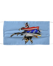 Load image into Gallery viewer, Eagle Giant Scratch USA Flag Gift For Women Cloth Face Mask
