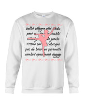 Load image into Gallery viewer, Ballet Words Pink Pattern Gift For Ballet Dancer Sweatshirt