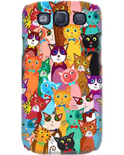 Load image into Gallery viewer, Colorful Cartoon Cat Face Gift For Cat Lovers Phone case