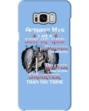 Load image into Gallery viewer, October Man Son Of God Birthday Meaningful Gift For Men Phone case