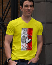 Load image into Gallery viewer, Baseball Peaceful Love Gift For Baseball Lovers Guys V-Neck