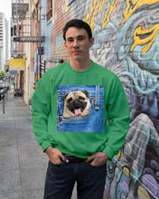 Load image into Gallery viewer, baby Pug In Denim Pocket Gift For Dog Lovers Sweatshirt