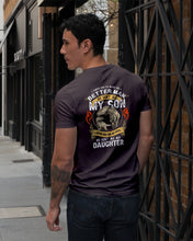 Load image into Gallery viewer, God Sent Me My Son And My Daughter Custom Design Guys V-Neck
