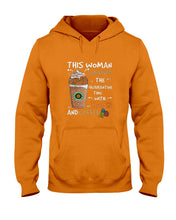Load image into Gallery viewer, The Quarantine Time With Yarn And Coffee Gift For Women Hoodie
