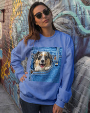 Load image into Gallery viewer, Australian Shepherd In Denim Pocket Gift For Dog Lovers Sweatshirt