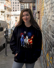 Load image into Gallery viewer, Lovely Phone Case Horse Freedom Firework Gift For Horse Lovers Hoodie