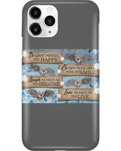 Load image into Gallery viewer, Do What Makes You Happy With Bats Gift For Girls Phone case