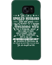 Load image into Gallery viewer, Shes Stubborn Messy And A Brat At Times Black Gift For Husband Phone case
