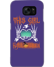 Load image into Gallery viewer, This Girl Loves Halloween Gift For Girls Phone case
