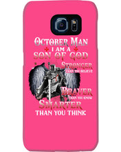 Load image into Gallery viewer, October Man Son Of God Birthday Meaningful Gift For Men Phone case