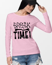 Load image into Gallery viewer, Break Bone Time White Background Gift For Women Unisex Long Sleeve