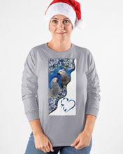 Load image into Gallery viewer, Magical Gray Couple African Parrot Gift For Bird Lovers Unisex Long Sleeve